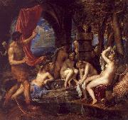  Titian Diana and Actaeon oil painting